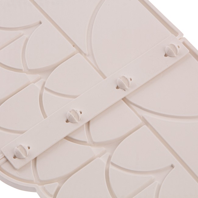 Бордюр "Прованс", 14 х 310 см, белый, Россия, Palisad Бордюр "Прованс", 14 х 310 см, белый, Россия, Palisad