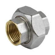 Соединитель лат американка Ду32 м/м никель ГОСТ Р 72337 Aquasfera 9012-04 Соединитель лат американка Ду32 м/м никель ГОСТ Р 72337 Aquasfera 9012-04