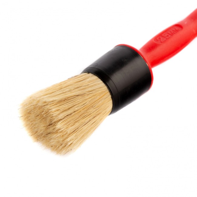 Кисть круглая №25, натуральная щетина, пластиковая ручка, Color line Matrix Кисть круглая №25, натуральная щетина, пластиковая ручка, Color line Matrix