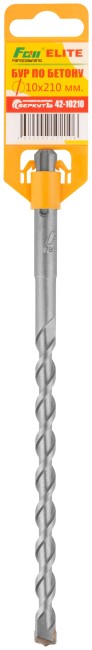 Бур по бетону FDW, Elite, SDS-Plus, 10 х 210 мм Бур по бетону FDW, Elite, SDS-Plus, 10 х 210 мм