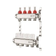 "Группа коллект нерж расход 1"" м/м 4в 3/4"" ЕК н/р Aquasfera 9503-03"