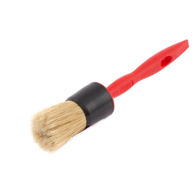 Кисть круглая №30, натуральная щетина, пластиковая ручка, Color line Matrix Кисть круглая №30, натуральная щетина, пластиковая ручка, Color line Matrix