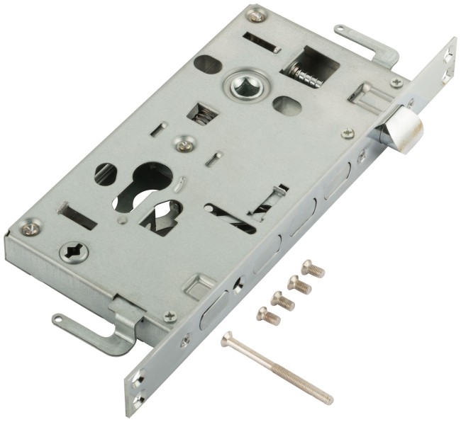 Замок врезной универсальный для китайских дверей "Стандарт" ( без функции автоматического запирания )