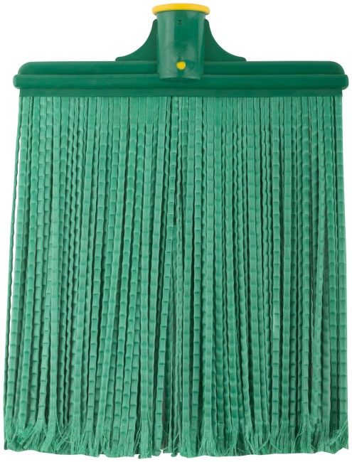 Метла пластиковая №1, плоская мягкая  260х330 мм ( посадочный диаметр 25 мм )