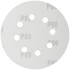 Круги шлифовальные с отверстиями (липучка), алюминий-оксидные, 125 мм, 5 шт.  Р 80