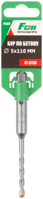 Бур по бетону FDW, Profi, SDS-Plus, 5 х 110 мм Бур по бетону FDW, Profi, SDS-Plus, 5 х 110 мм