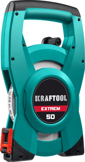 KRAFTOOL 50 м, геодезическая стальная мерная лента (34185-50) KRAFTOOL 50 м, геодезическая стальная мерная лента (34185-50)
