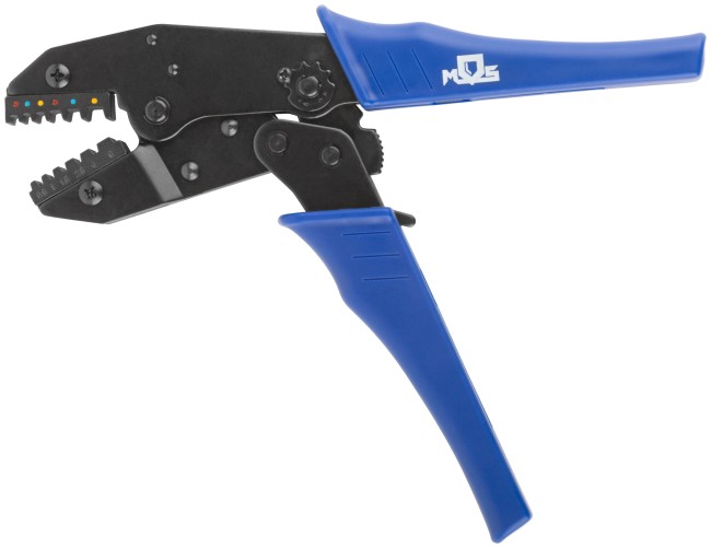 Пресс-клещи (кримпер) для обжима наконечников электропроводов с сечением 0,5-6 мм