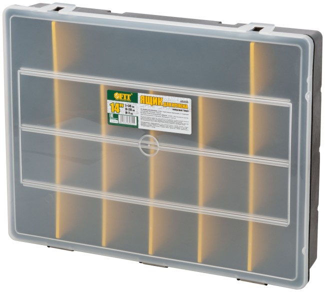Ящик для крепежа (органайзер) 14" ( 360х280х70 мм )
