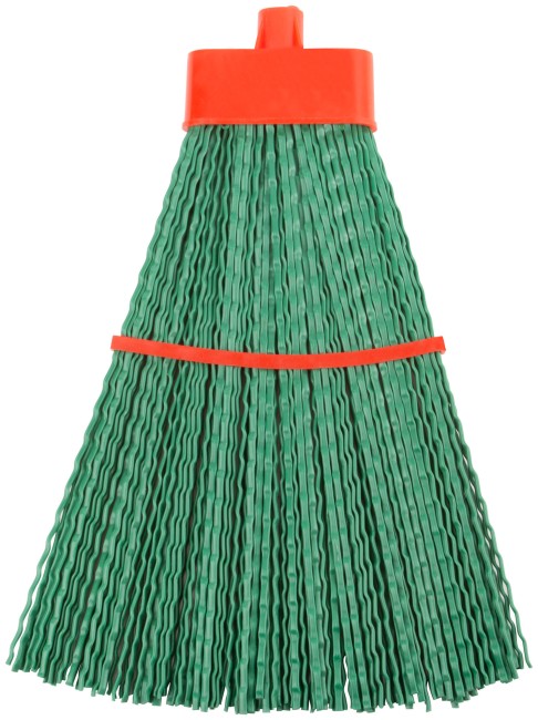 Метла пластиковая "Люкс" №9, веерная 260х380 мм