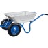 ЗУБР ПТ-350, 130 л, 280 кг, двухколесная, цельная рама, усиленная, строительная тачка, Профессионал (39913) ЗУБР ПТ-350, 130 л, 280 кг, двухколесная, цельная рама, усиленная, строительная тачка, Профессионал (39913)