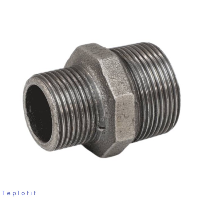"Ниппель чуг перех Ду25х15 (1""х1/2"") НР Fittex PLUS"