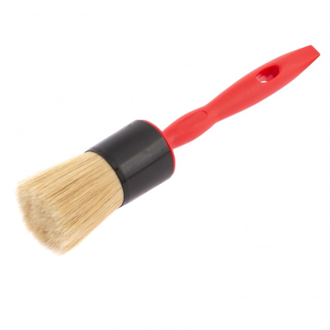 Кисть круглая №40, натуральная щетина, пластиковая ручка, Color line Matrix Кисть круглая №40, натуральная щетина, пластиковая ручка, Color line Matrix