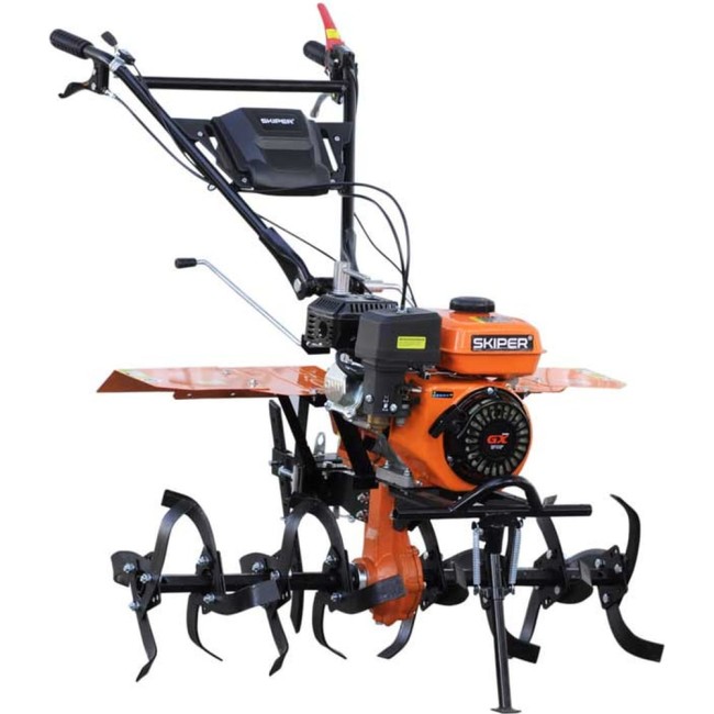 Мотоблок SKIPER MB-880SE Expert (8 л.с., С ВОМ ф18x20, пон.передача 3+1, без колёс) 00-00026243