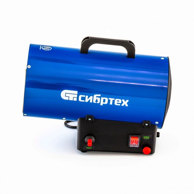 Газовая тепловая пушка СТГ-10, 10 кВт, 300 м3/ч, пропан-бутан Сибртех Газовая тепловая пушка СТГ-10, 10 кВт, 300 м3/ч, пропан-бутан Сибртех