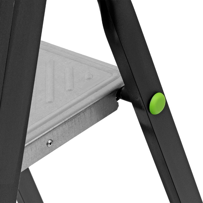 Стремянка, 3 ступени, стальной профиль, алюминиевые ступени Россия Сибртех Стремянка, 3 ступени, стальной профиль, алюминиевые ступени Россия Сибртех