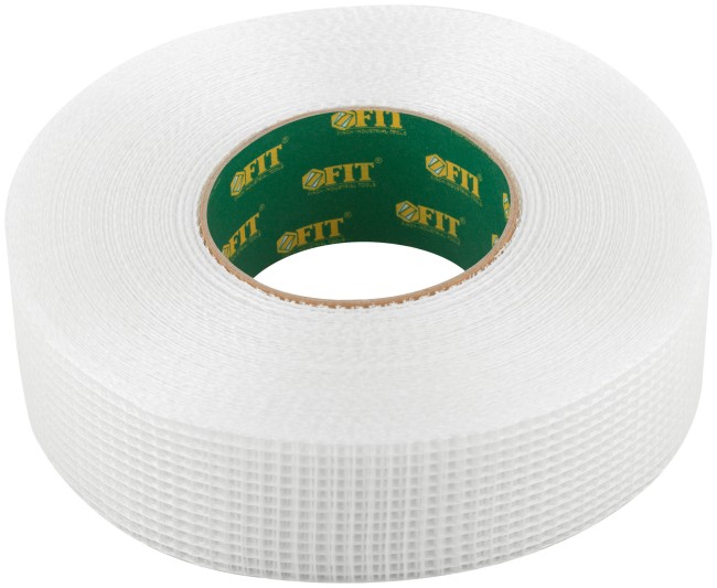 Лента стеклотканевая клейкая, 50 мм х 90 м