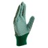 Перчатки садовые х/б ткань с ПВХ точкой, манжет, M Palisad