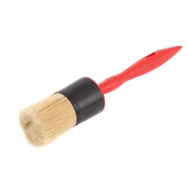 Кисть круглая №45, натуральная щетина, пластиковая ручка, Color line Matrix Кисть круглая №45, натуральная щетина, пластиковая ручка, Color line Matrix