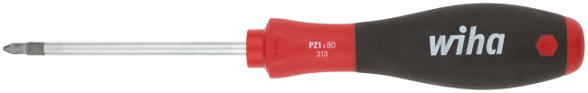 WIHA Отвертка SOFTFINISH, CrMo сталь, матовое хромирование PZ1 x 80 мм WIHA Отвертка SOFTFINISH, CrMo сталь, матовое хромирование PZ1 x 80 мм