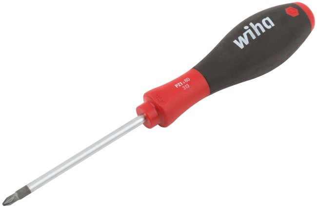 WIHA Отвертка SOFTFINISH, CrMo сталь, матовое хромирование PZ1 x 80 мм WIHA Отвертка SOFTFINISH, CrMo сталь, матовое хромирование PZ1 x 80 мм