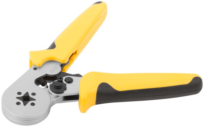 Пресс-клещи для обжима втулочных наконечников 0,25-10 мм, прорезиненные ручки 175 мм Пресс-клещи для обжима втулочных наконечников 0,25-10 мм, прорезиненные ручки 175 мм