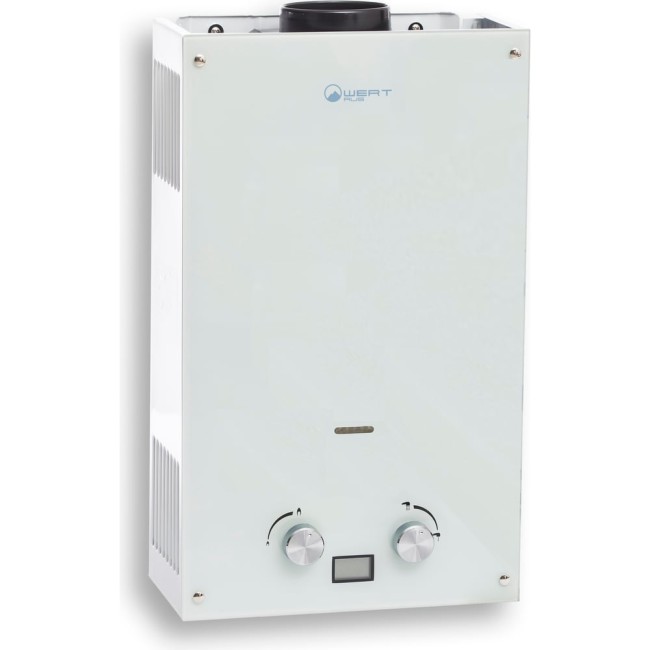 Газовый проточный водонагреватель WERTRUS 10EG WHITE GLASS W1409