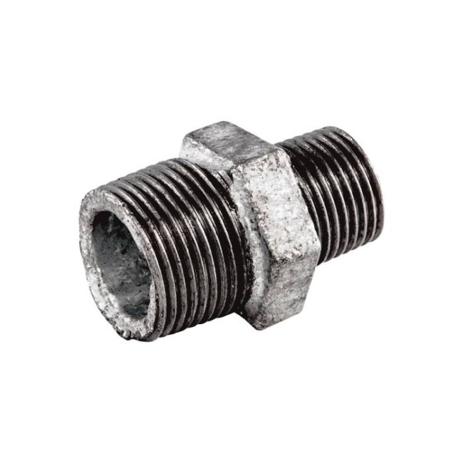 "Ниппель чуг перех оц Ду25х15 (1""х1/2"") НР Fittex"