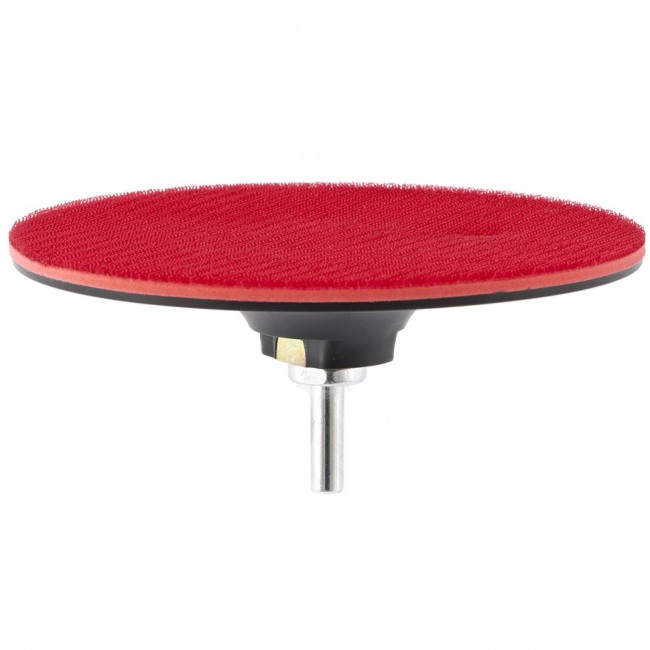 Насадка для дрели и УШМ с липучкой, 125 мм, твердая Matrix Насадка для дрели и УШМ с липучкой, 125 мм, твердая Matrix