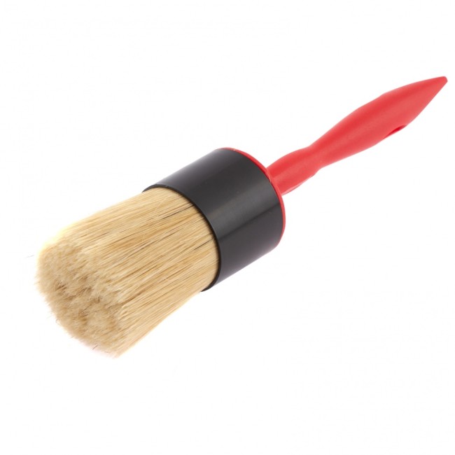 Кисть круглая №50, натуральная щетина, пластиковая ручка, Color line Matrix Кисть круглая №50, натуральная щетина, пластиковая ручка, Color line Matrix