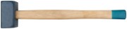 Кувалда кованая в сборе, деревянная эргономичная ручка 5,5 кг Кувалда кованая в сборе, деревянная эргономичная ручка 5,5 кг