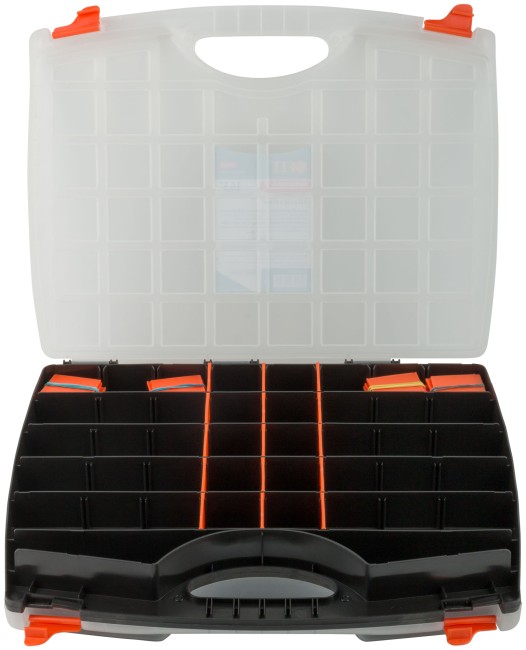 Ящик для крепежа (органайзер) двухсторонний 16,5" ( 425х330х85 мм )