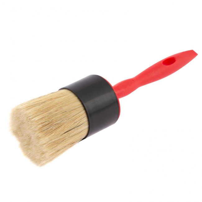 Кисть круглая №55, натуральная щетина, пластиковая ручка, Color line Matrix Кисть круглая №55, натуральная щетина, пластиковая ручка, Color line Matrix