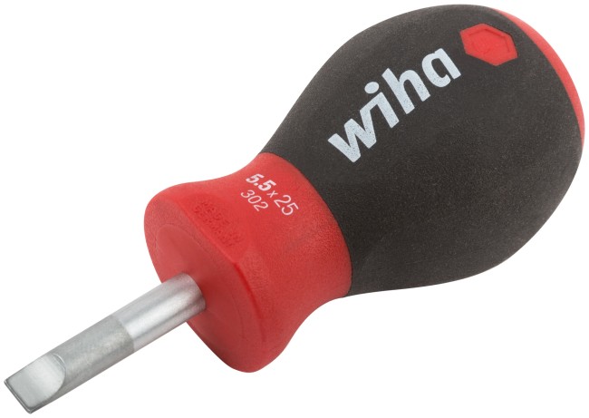 WIHA Отвертка SOFTFINISH, CrMo сталь, матовое хромирование SL5,5 x 25 мм WIHA Отвертка SOFTFINISH, CrMo сталь, матовое хромирование SL5,5 x 25 мм