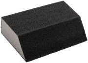 Губка шлифовальная угловая, алюминий-оксидная, 100х70х25 мм, средняя жесткость Р 360 Губка шлифовальная угловая, алюминий-оксидная, 100х70х25 мм, средняя жесткость Р 360