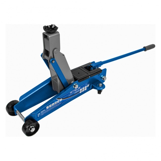 Домкрат гидравлический подкатной, высокий подъем, 3т, SUV, 190-535 мм Stels Домкрат гидравлический подкатной, высокий подъем, 3т, SUV, 190-535 мм Stels