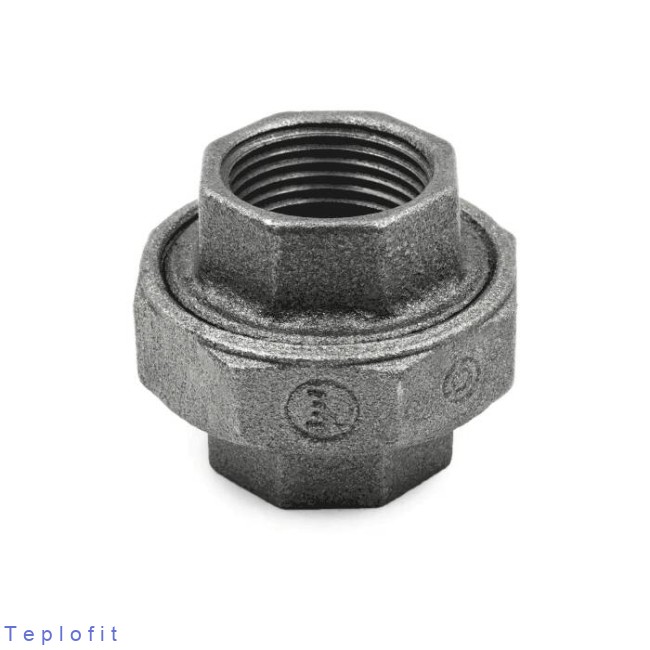 "Соединитель чуг американка Ду15 (1/2"") м/м Fittex PLUS"