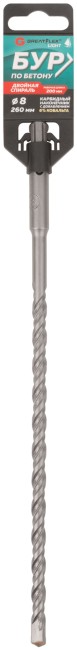 Бур по бетону, SDS-Plus, GreatFlex Light, 8x260 мм Бур по бетону, SDS-Plus, GreatFlex Light, 8x260 мм
