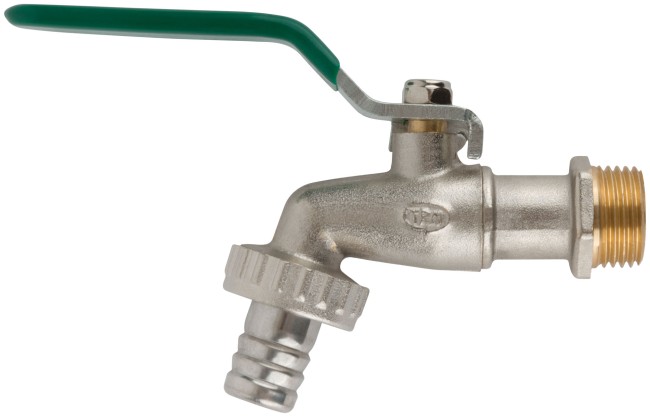 Кран водоразборный, латунный сплав 1/2''