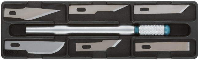 Нож макетный c 6 лезвиями