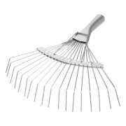 Грабли веерные стальные, 350 мм, 18 круглых зубьев, оцинкованные, без черенка, Россия, Сибртех Грабли веерные стальные, 350 мм, 18 круглых зубьев, оцинкованные, без черенка, Россия, Сибртех