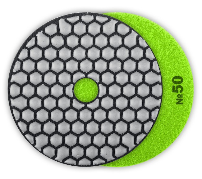 ЗУБР 100 мм, №50, сухое шлифование, алмазный гибкий шлифовальный круг АГШК, Профессионал (29868-050) ЗУБР 100 мм, №50, сухое шлифование, алмазный гибкий шлифовальный круг АГШК, Профессионал (29868-050)