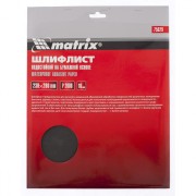 Шлифлист на бумажной основе, P 2000, 230 х 280 мм, 10 шт, водостойкий Matrix Шлифлист на бумажной основе, P 2000, 230 х 280 мм, 10 шт, водостойкий Matrix