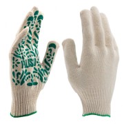 Перчатки садовые х/б, ПВХ покрытие, "Летний сад", 10 класс Palisad Россия Перчатки садовые х/б, ПВХ покрытие, "Летний сад", 10 класс Palisad Россия