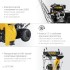 STEHER 56 см, бензиновый снегоуборщик, EXTREM (GST-756E)