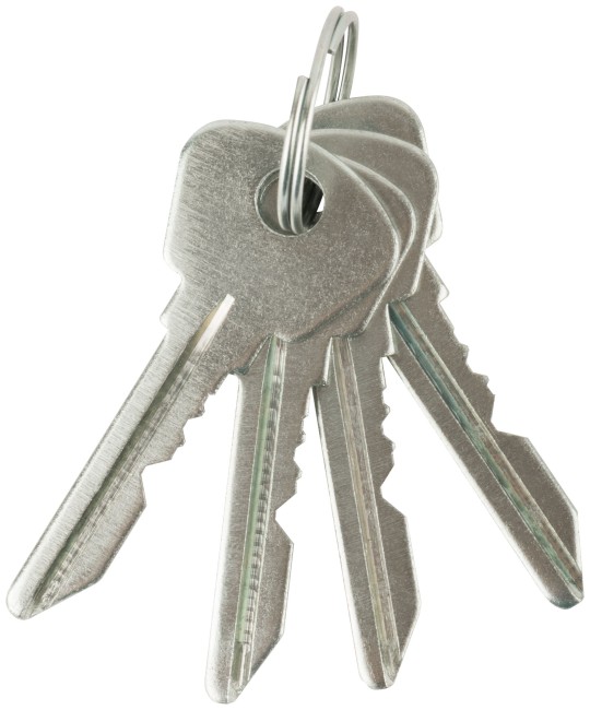 Замок врезной с ручками "Зенит" ЗВ4-3.01, медь