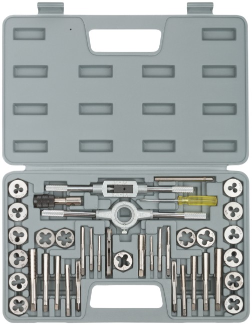 Лерки-метчики, легированная сталь Профи 40 шт., пластиковый кейс Лерки-метчики, легированная сталь Профи 40 шт., пластиковый кейс