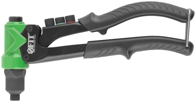 Заклепочник комбинированный Профи для резьбовых заклепок М3-М6 и вытяжных заклепок 2,4-4,8 мм (235 мм) Заклепочник комбинированный Профи для резьбовых заклепок М3-М6 и вытяжных заклепок 2,4-4,8 мм (235 мм)