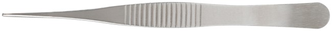 Пинцет прямой нержавеющий 125 мм