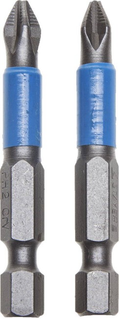 STAYER ProFix PH2, 50 мм, 2 шт, набор бит, Professional (26203-2-50-02)